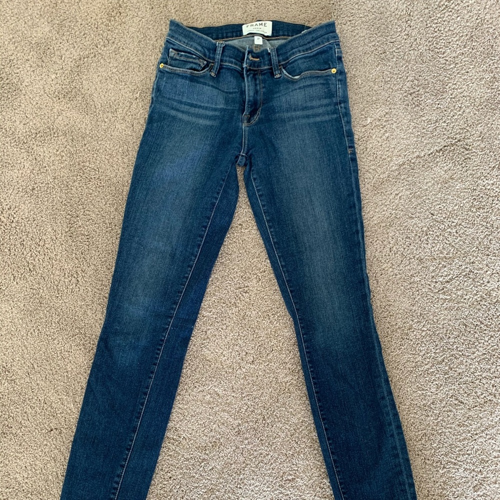 Frame Denim Le Skinny de Jeanne jeans